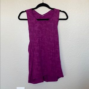 Magenta Camo Lululemon Top